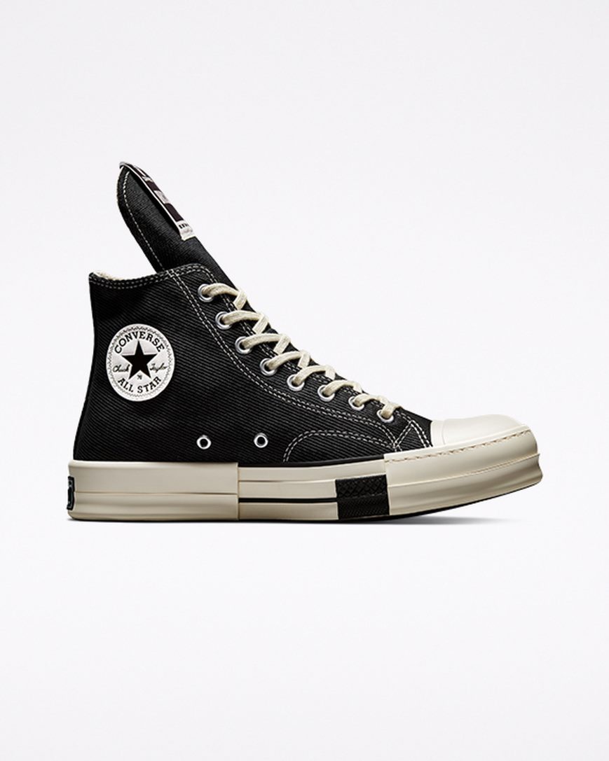 Tenisi Inalti Barbati Converse x DRKSHDW DRKSTAR Chuck 70 Negrii | RO AVLNW174